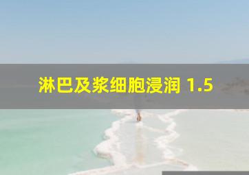 淋巴及浆细胞浸润 1.5